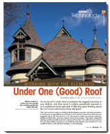 Royal Oak Mi New Home Well Designed Roof