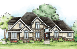 Custom Home Plan Macomb Michigan