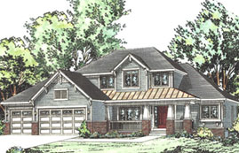 Custom Home Plan Macomb Michigan