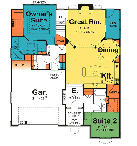 Royal Oak Mi New Home custom floor plan Macomb, MI