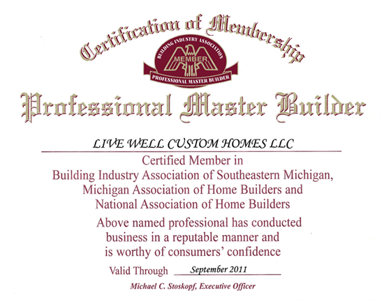 Custom Home Builder Macomb Mi